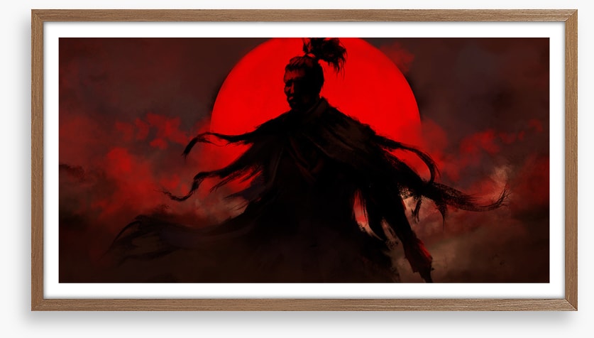Setting sun samurai