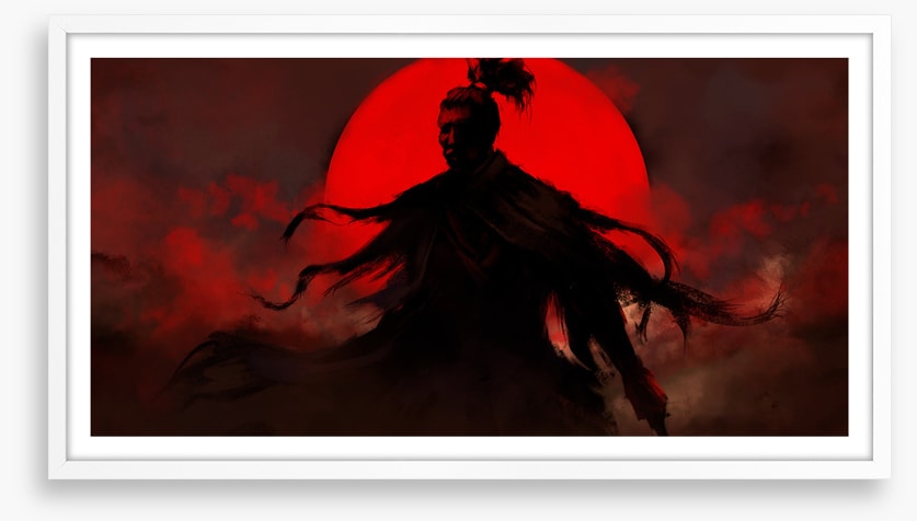 Setting sun samurai