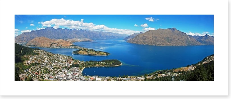 Queenstown panorama, New Zealand