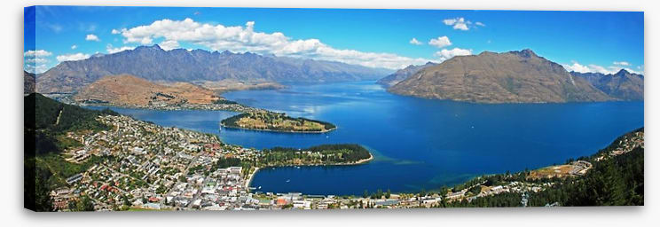 Queenstown panorama, New Zealand