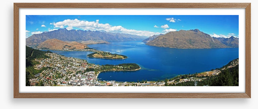 Queenstown panorama, New Zealand