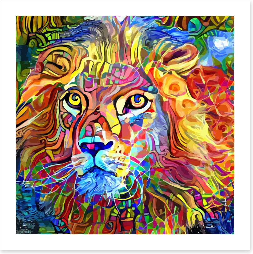 Kooky lion