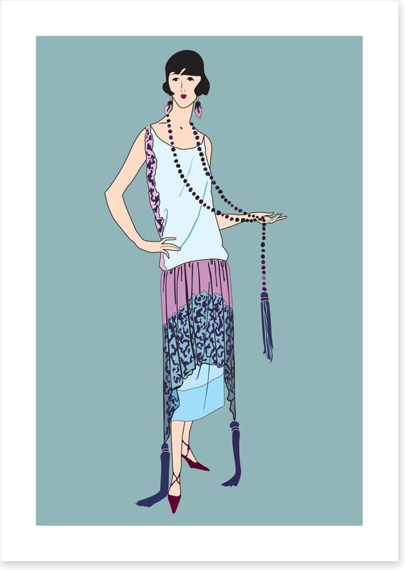 Flapper girl fashion 1