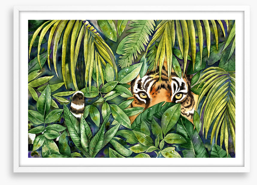 Eye spy tiger