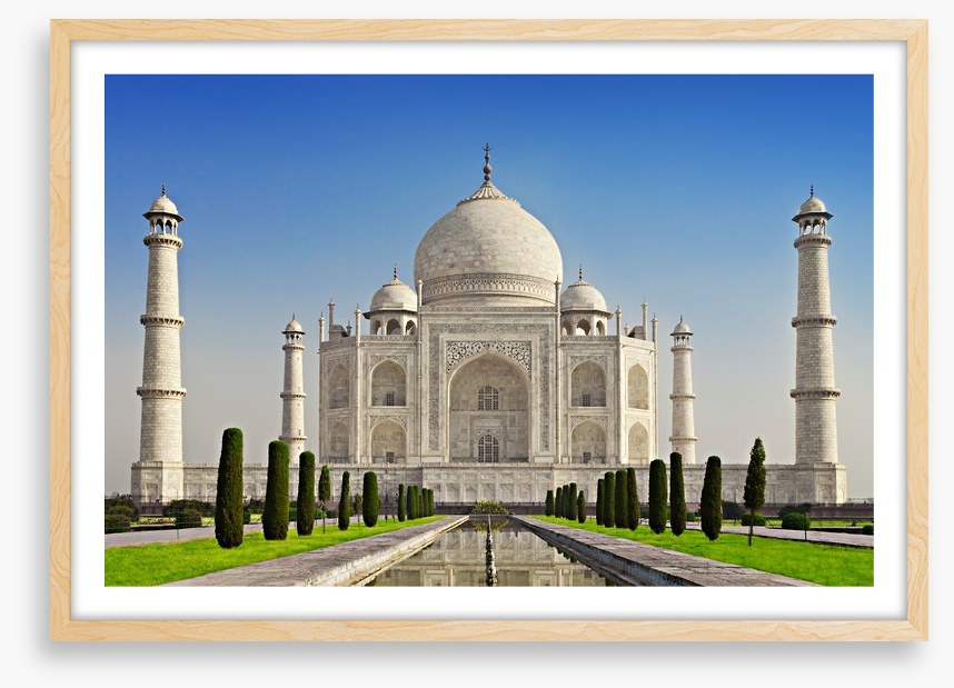 Taj Mahal sunlight