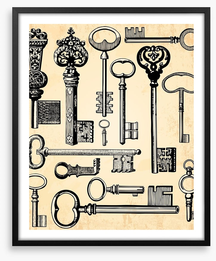 Antique keys