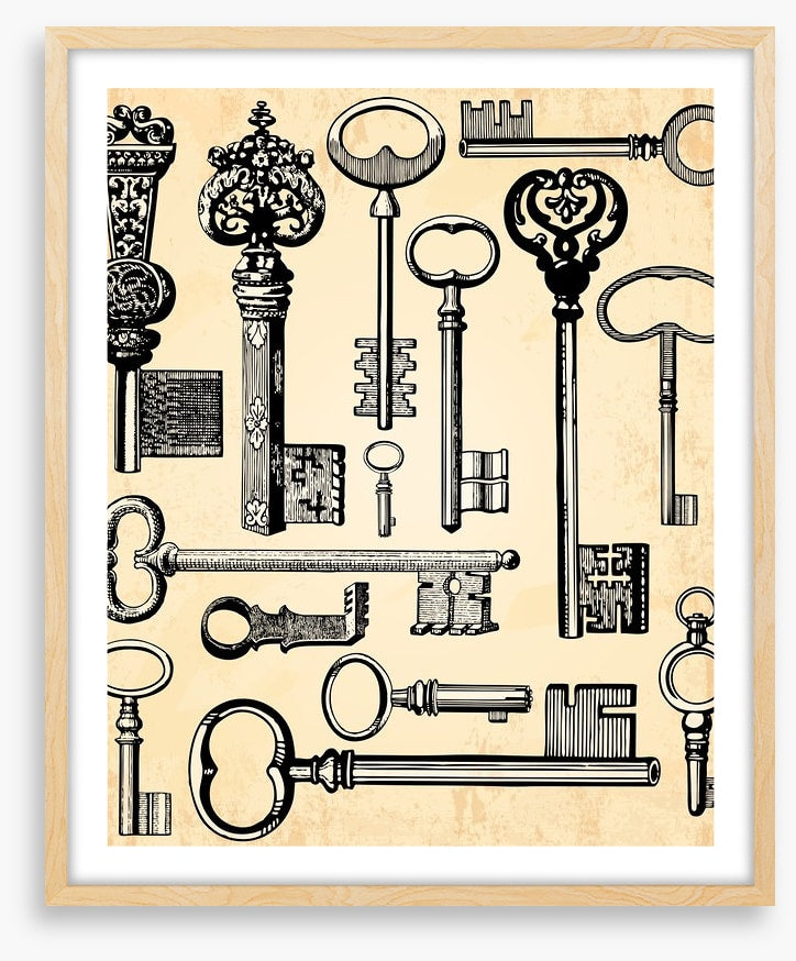 Antique keys
