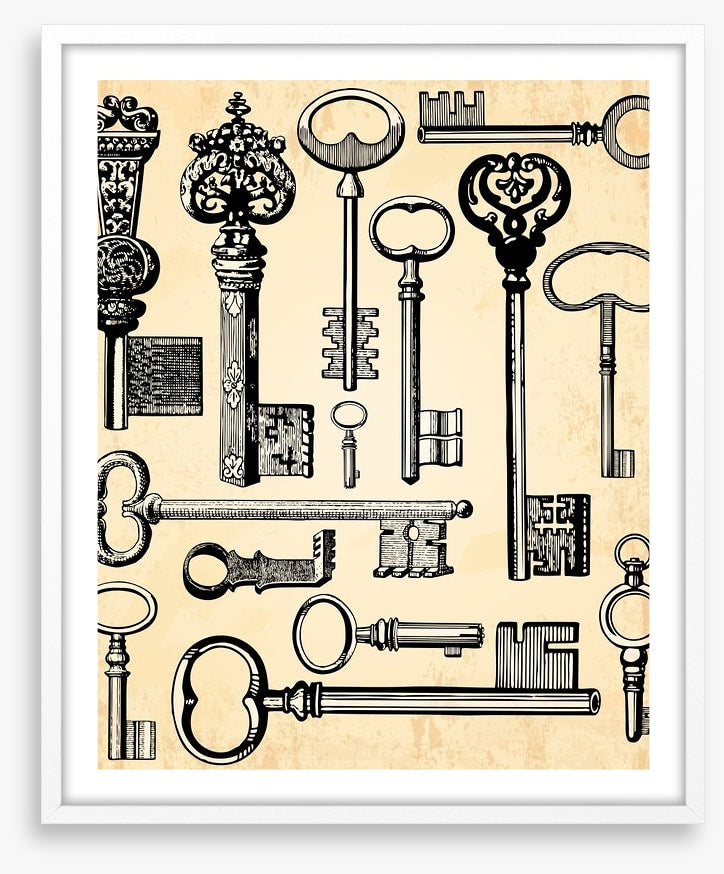 Antique keys