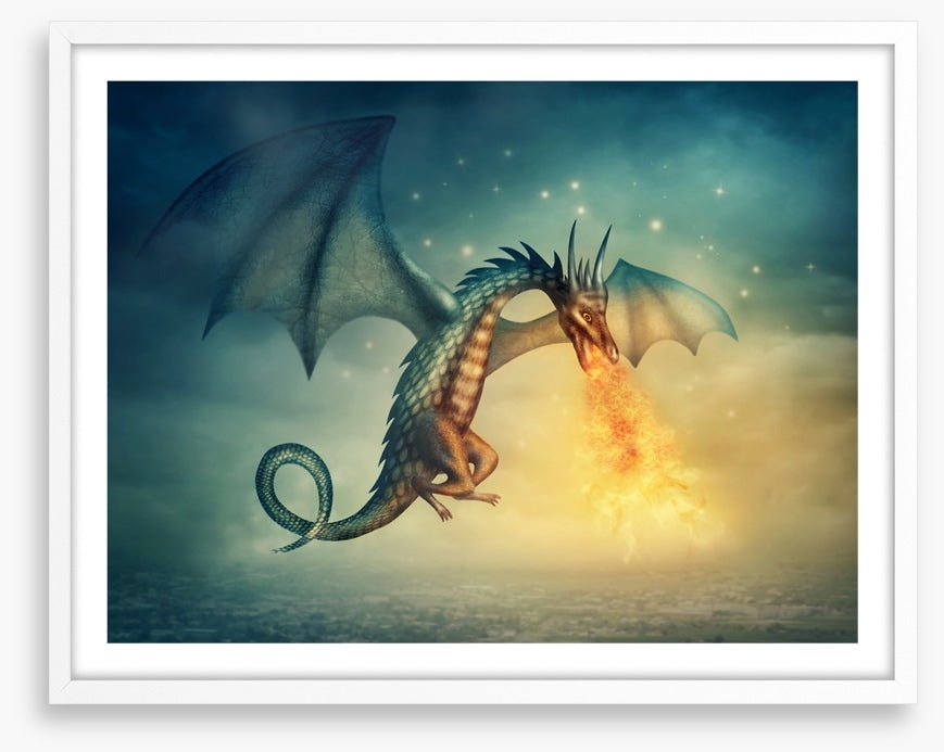 Fantastical dragon