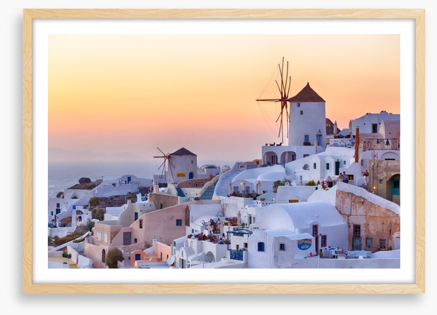 Santorini sunrise