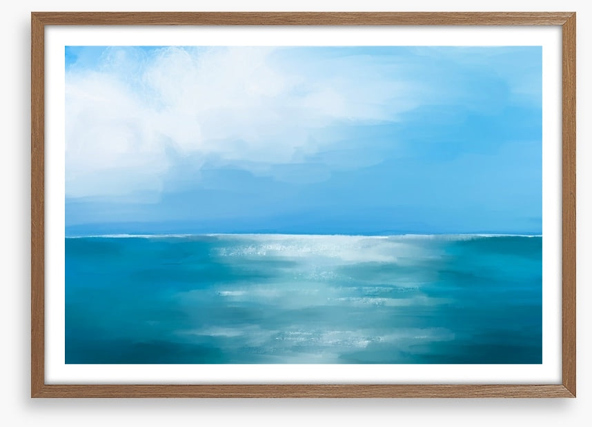 Clouds in the sea