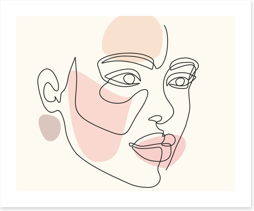 Blushing girl III