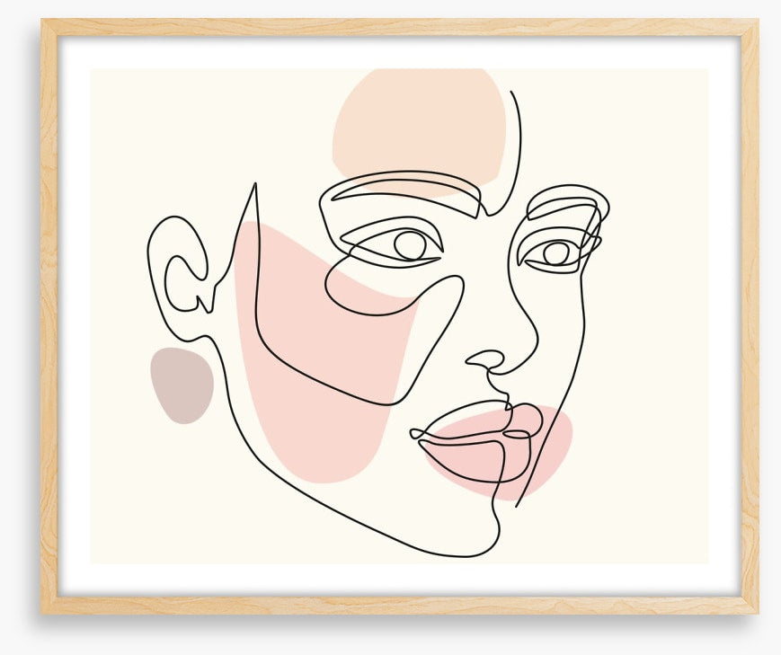 Blushing girl III