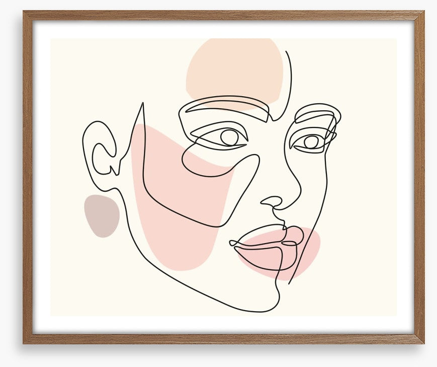 Blushing girl III