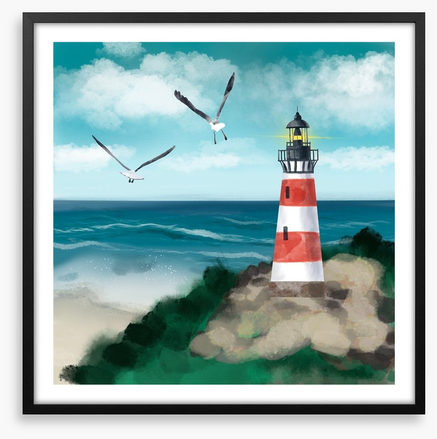 Seagull lighthouse
