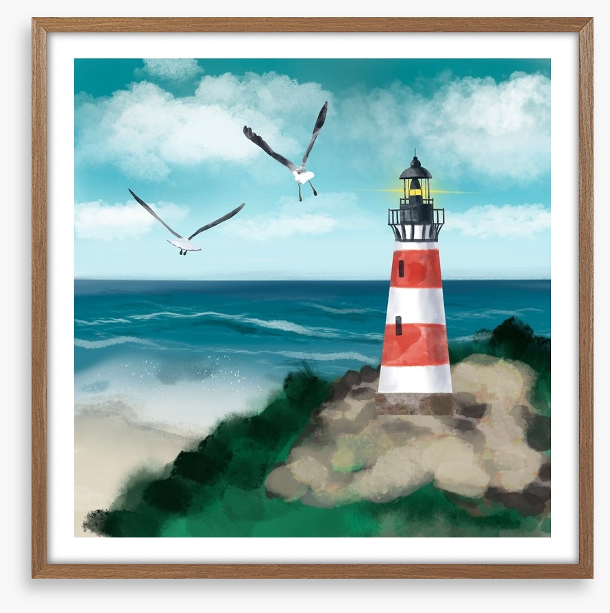 Seagull lighthouse