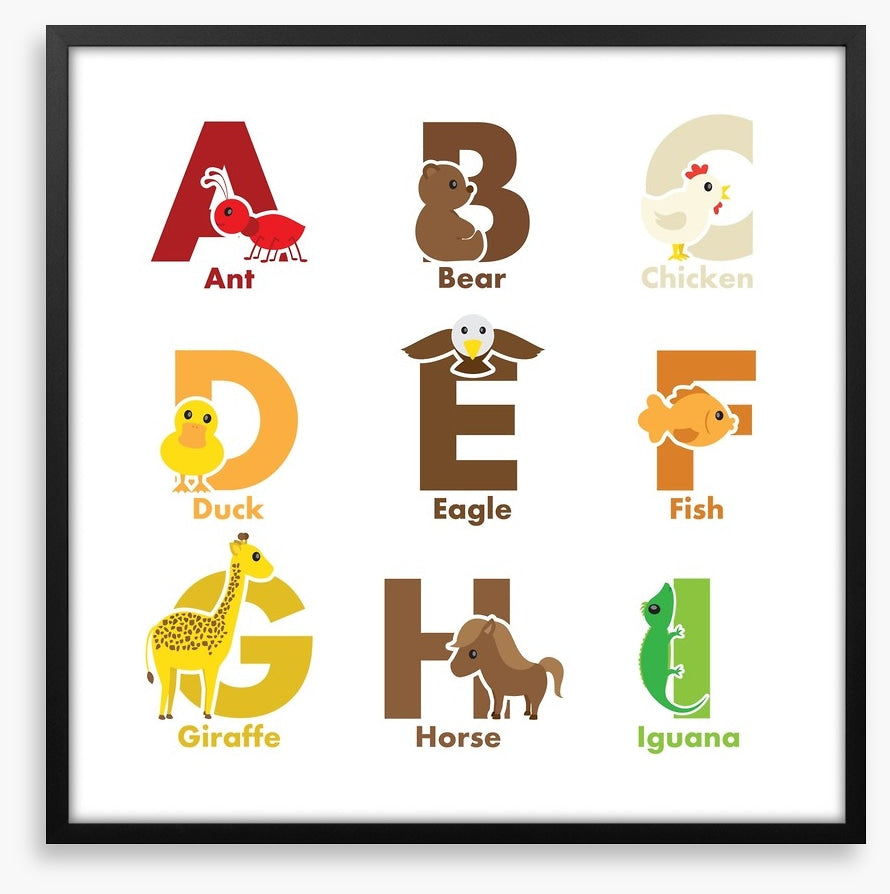 Alphabet and Numbers
