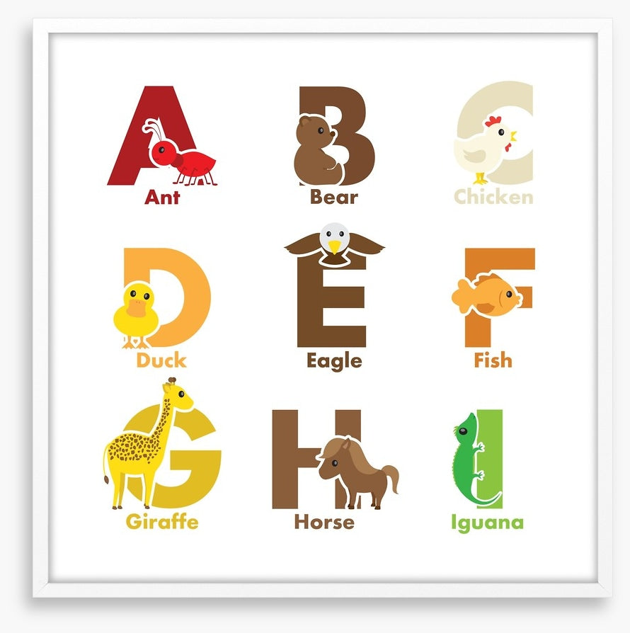 Alphabet and Numbers