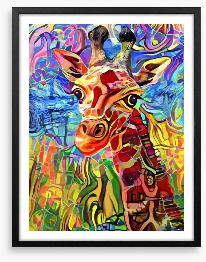 Kooky giraffe