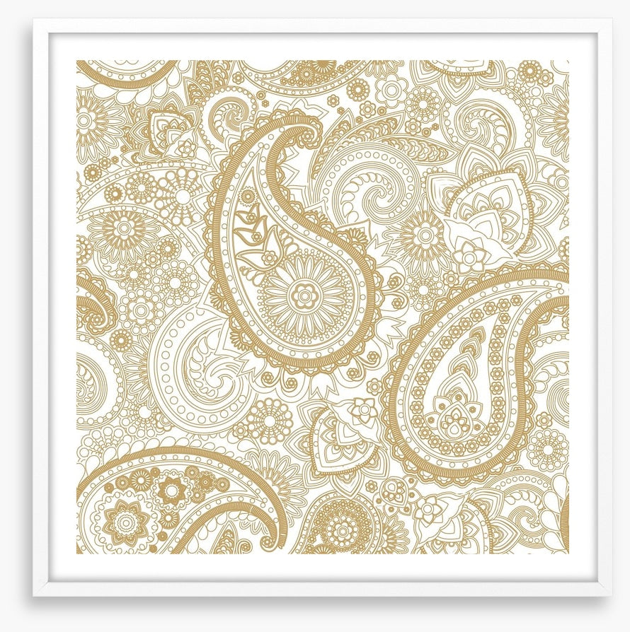 Golden teardrops