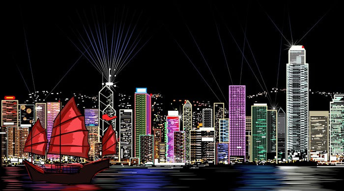 Hong Kong lights