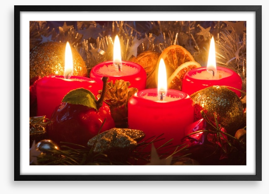 Christmas candles