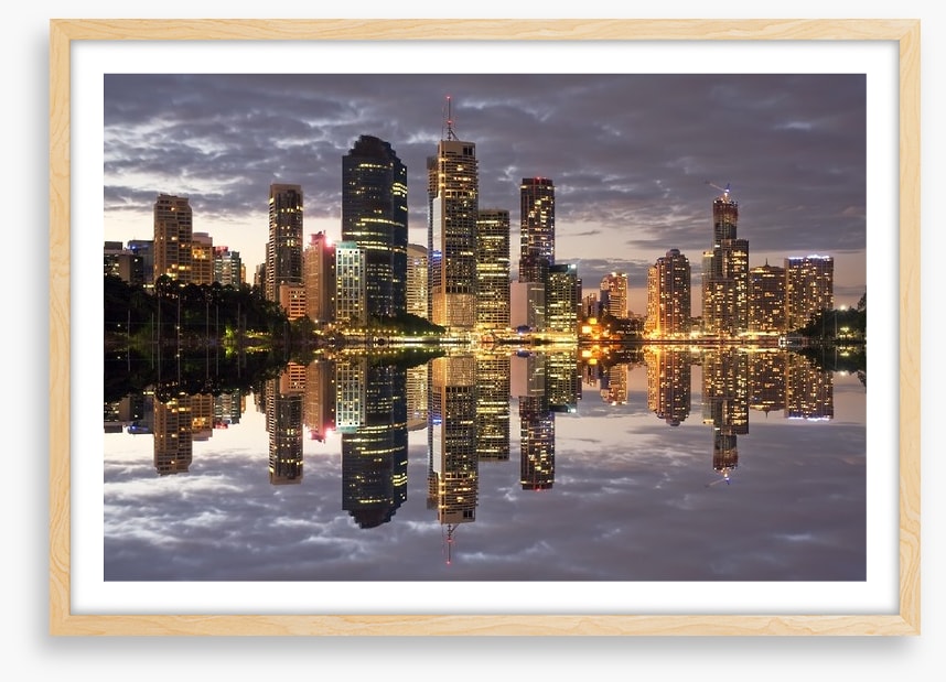 Brisbane city reflections