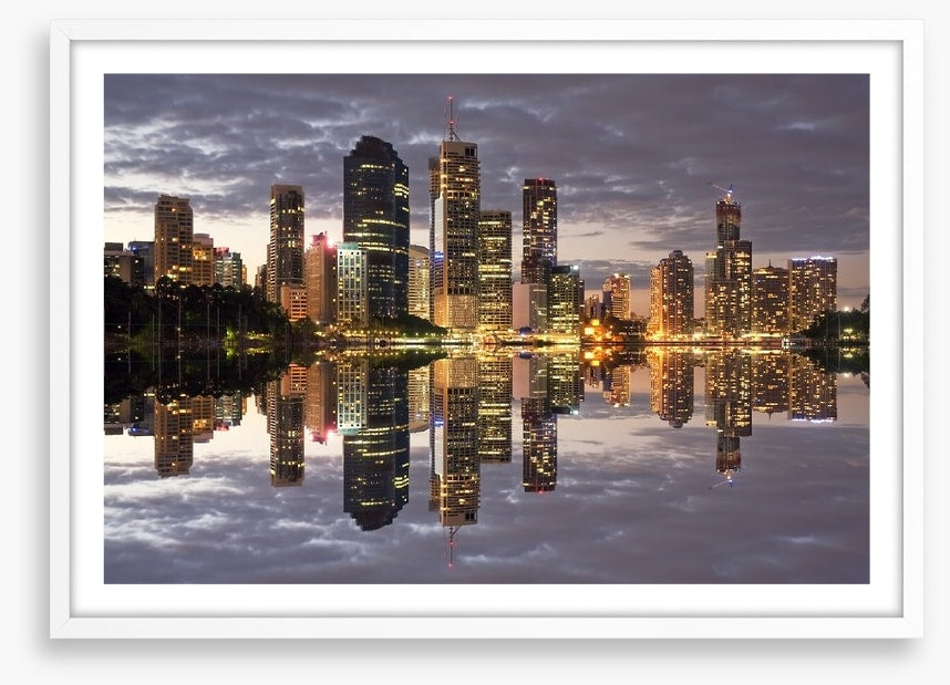 Brisbane city reflections