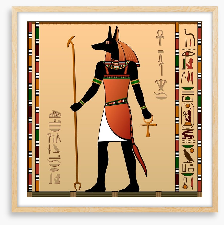 Anubis the jackal-headed deity