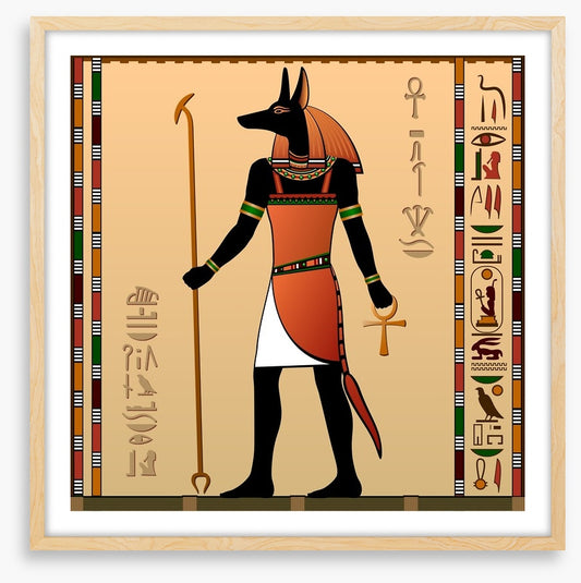 Anubis the jackal-headed deity