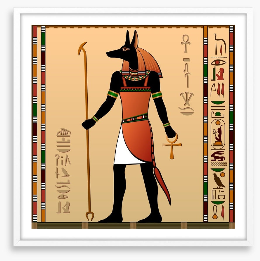 Anubis the jackal-headed deity