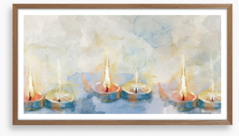 Six candles