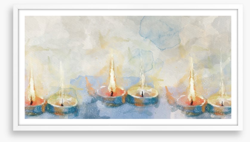 Six candles