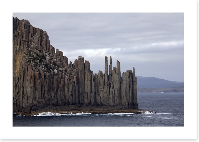 Dramatic Tasmanian coastline