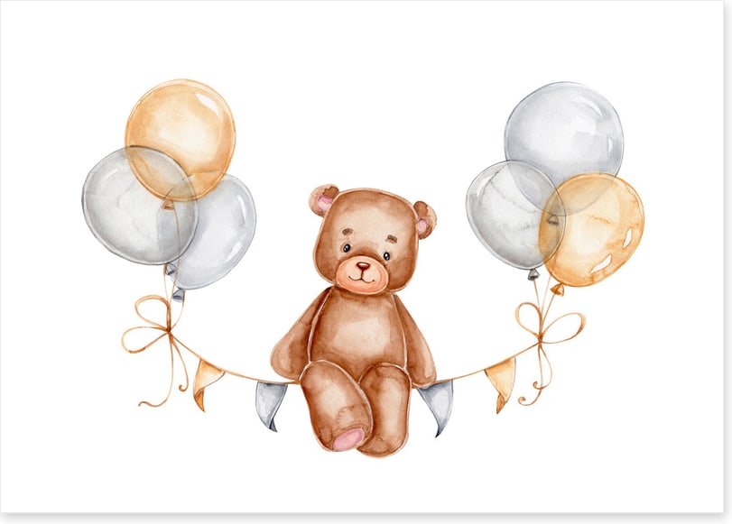 Balloon swing bear