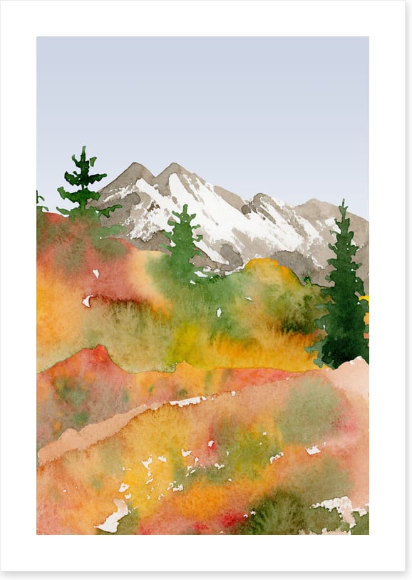 Mountain fall II