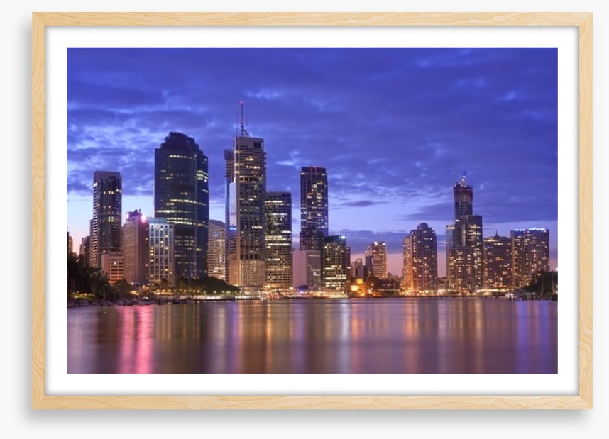 Brisbane city skyline