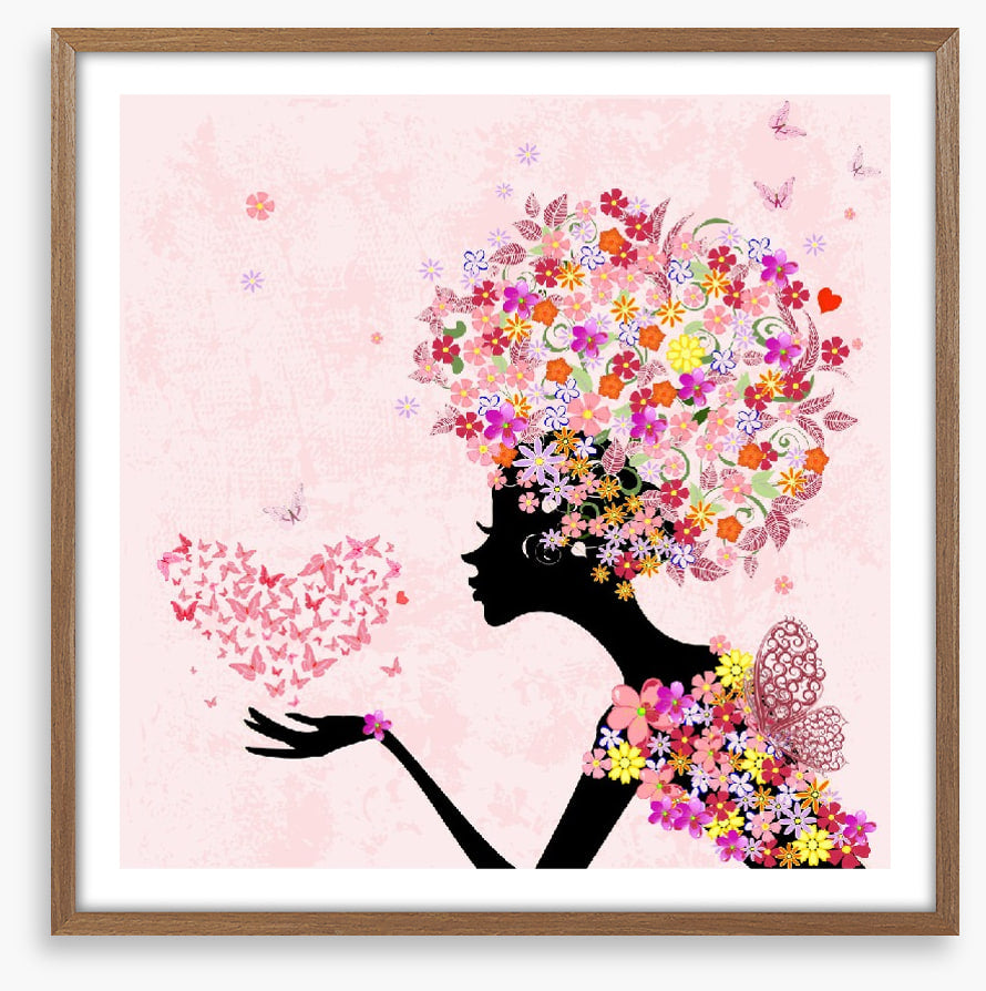 Butterfly kiss