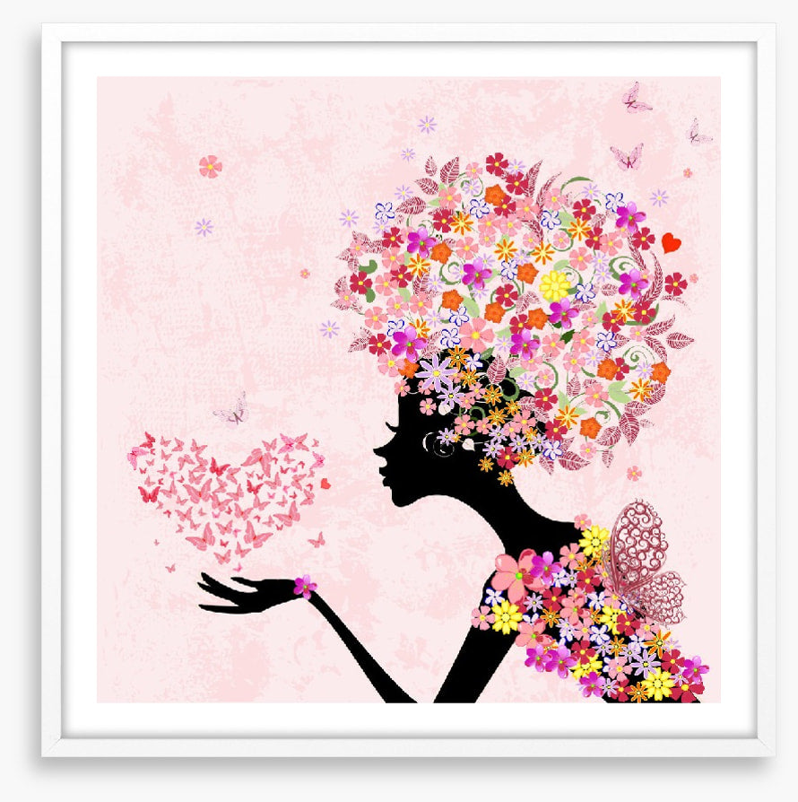 Butterfly kiss