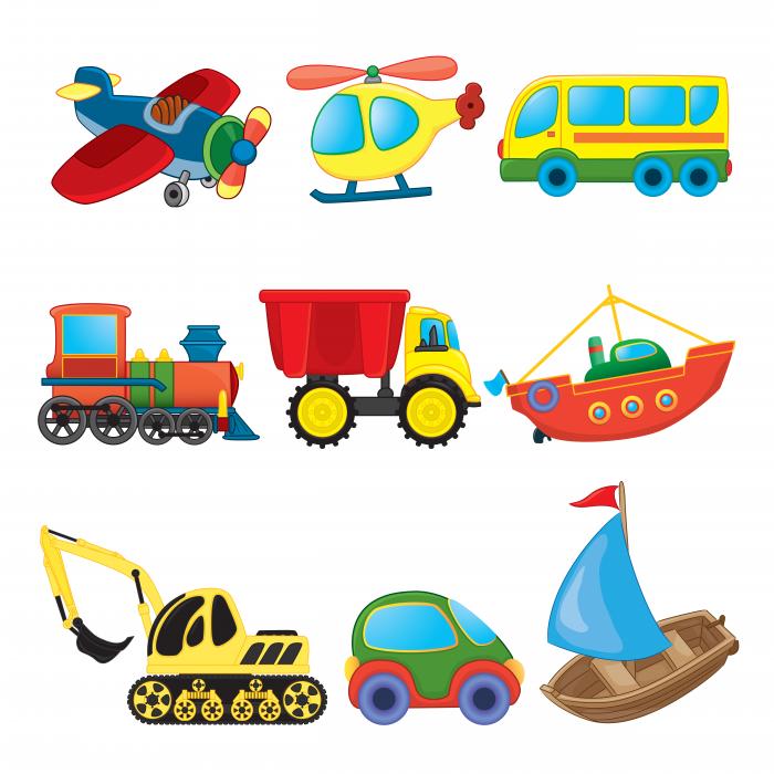 Transport toys