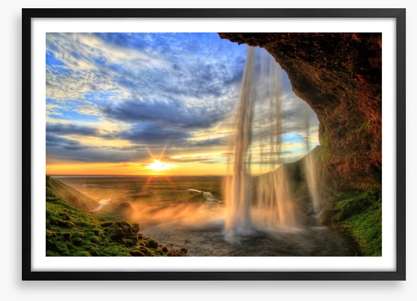 Seljalandsfoss waterfall, Iceland