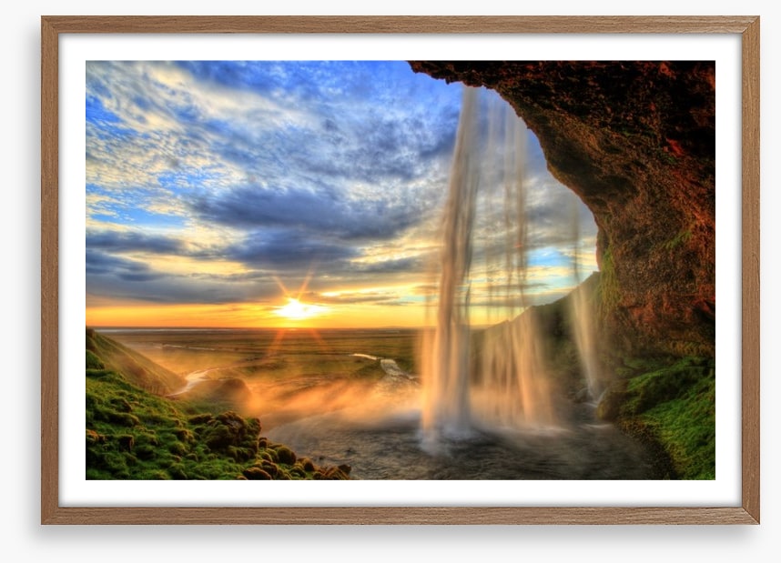 Seljalandsfoss waterfall, Iceland