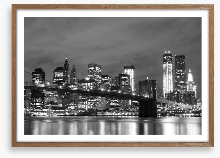 Brooklyn Bridge at night