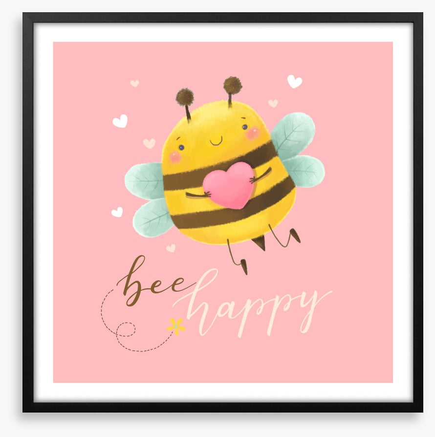 Happy bee