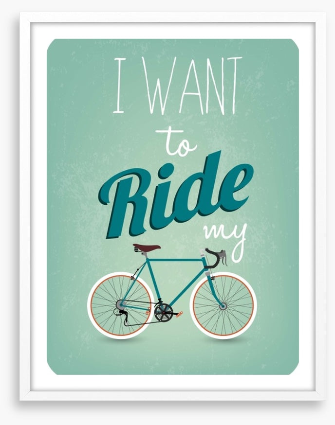 I want to ride