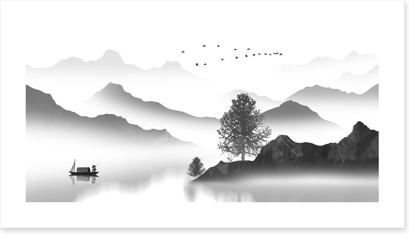 Fishing in the shadows