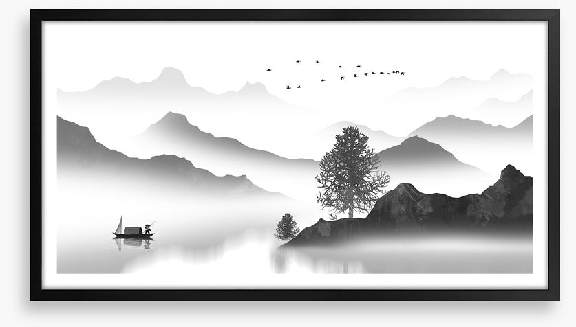 Fishing in the shadows