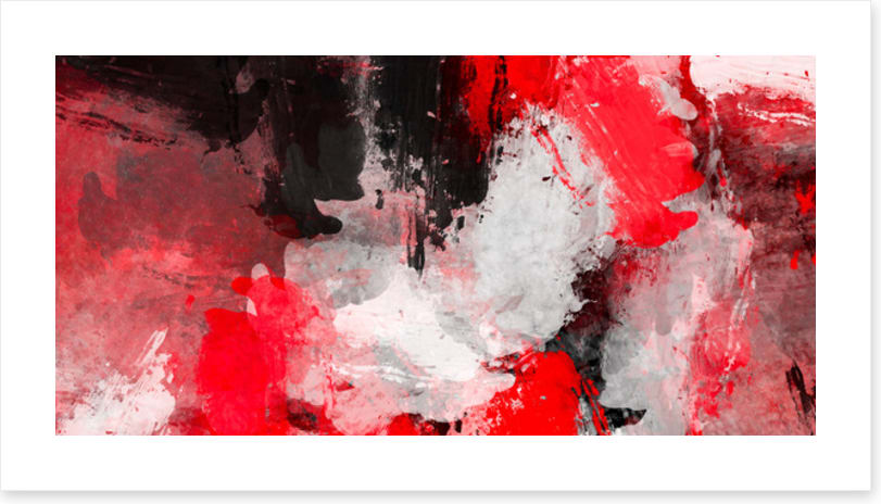 In the red
