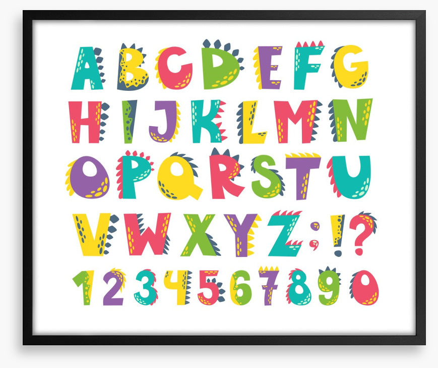 Alphabet and Numbers