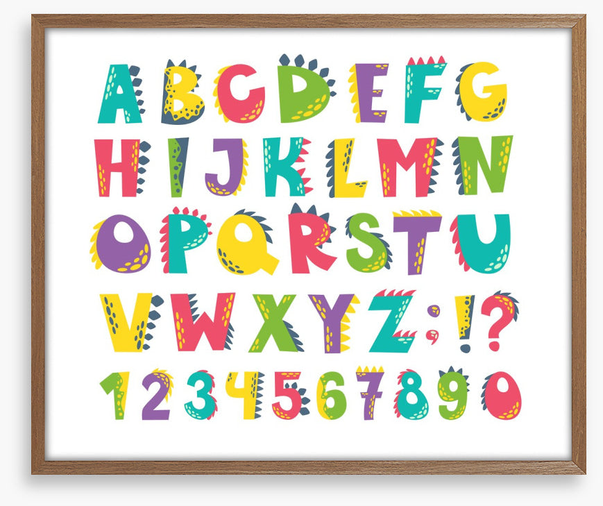 Alphabet and Numbers